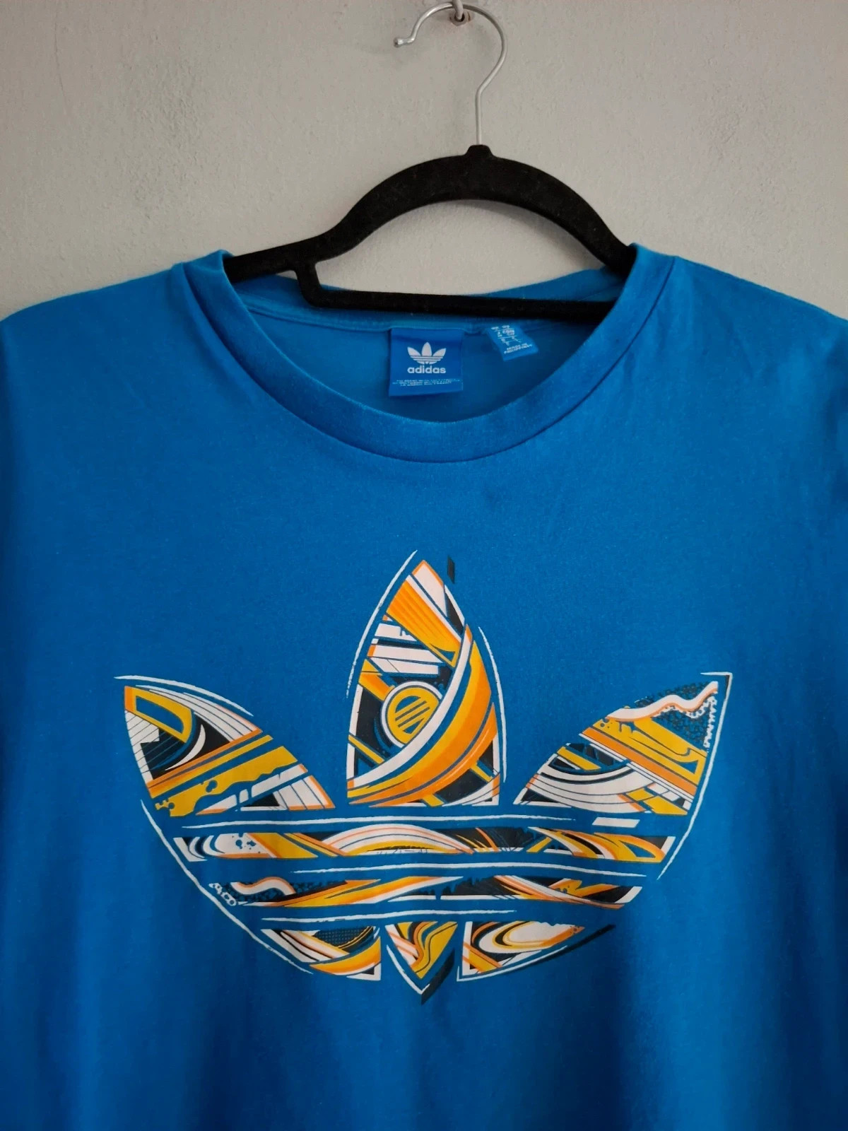 Camiseta Adidas Originals Azul con Logo Trefoil Graphic | Talla S – adidas Originals – taille S 2