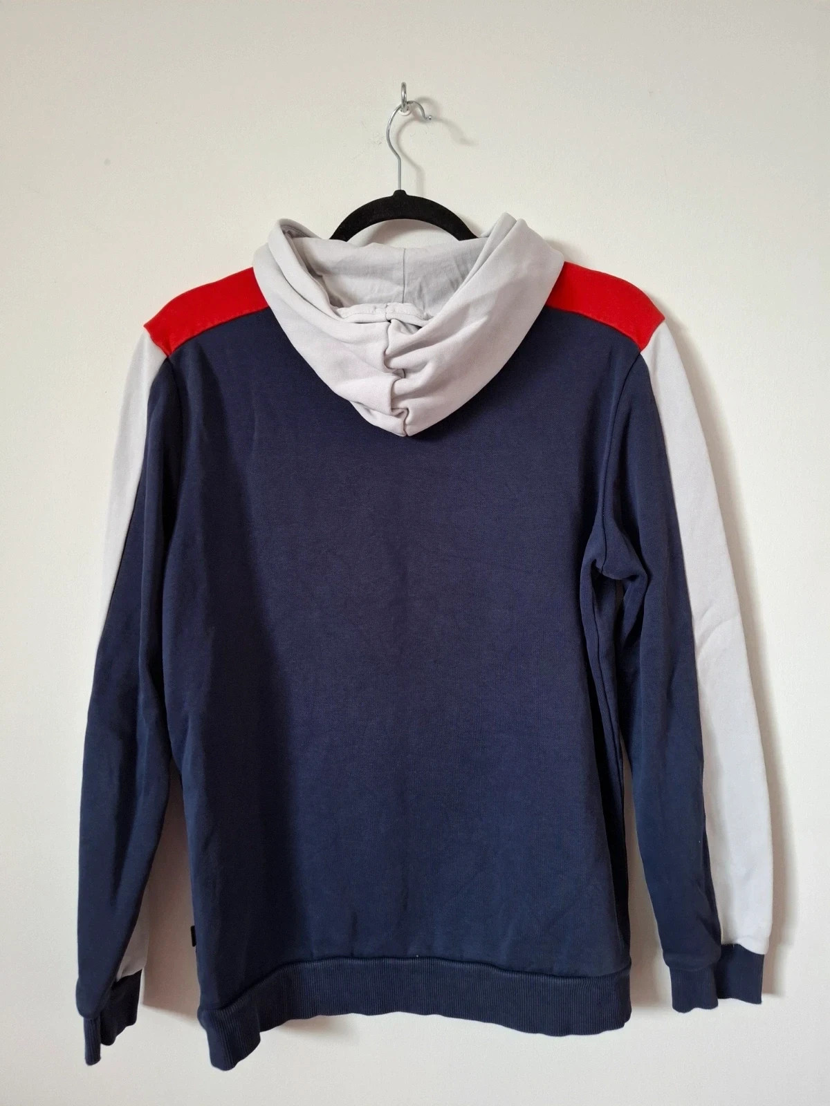 Sudadera PUMA Tricolor Azul, Gris y Rojo 🧵 Talla S – Puma – taille S 4