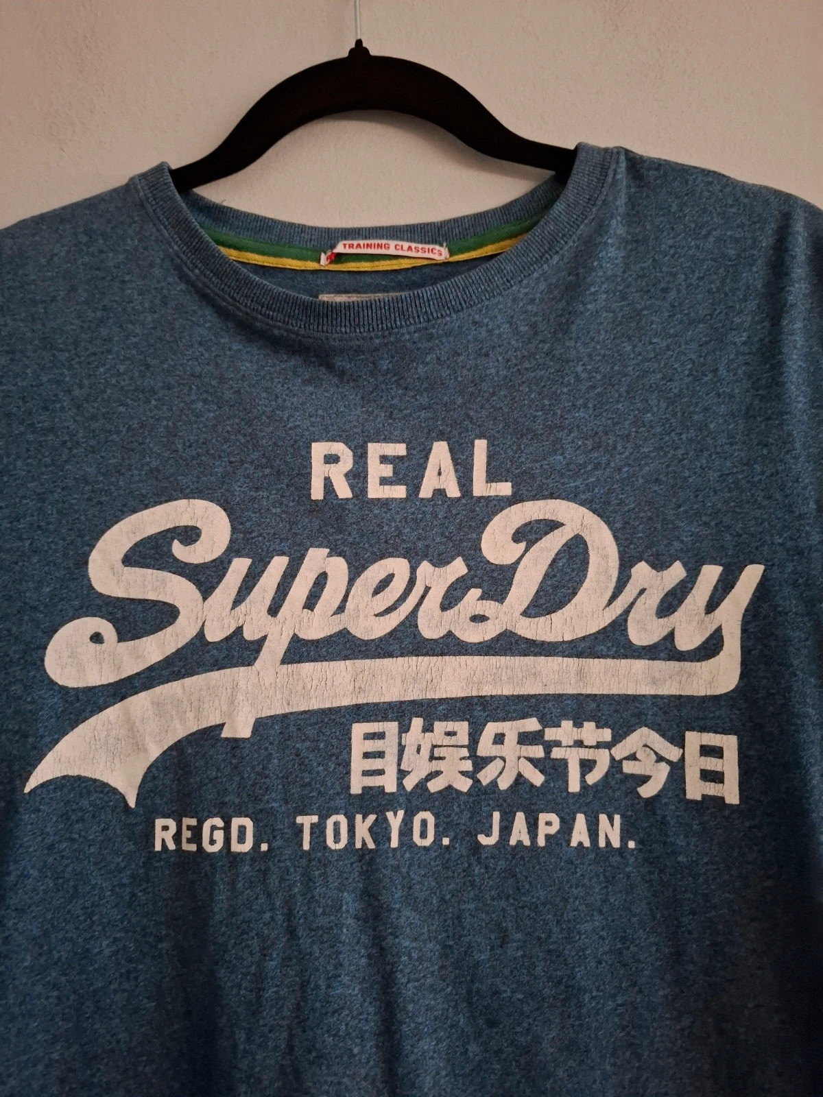 Camiseta SuperDry Azul Vintage - Talla XS – Superdry – taille XS 2