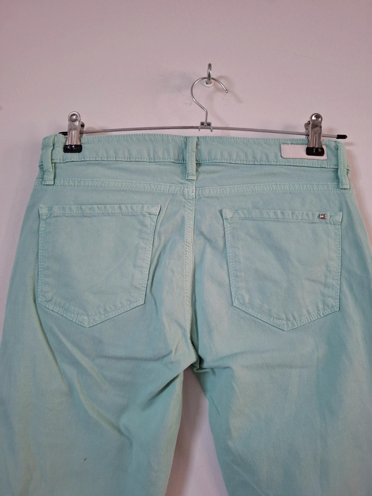 Pantalón Tommy Hilfiger Slim Verde Menta (Talla 6 / 36-38) – Tommy Hilfiger – taille M / 38 / 10 5