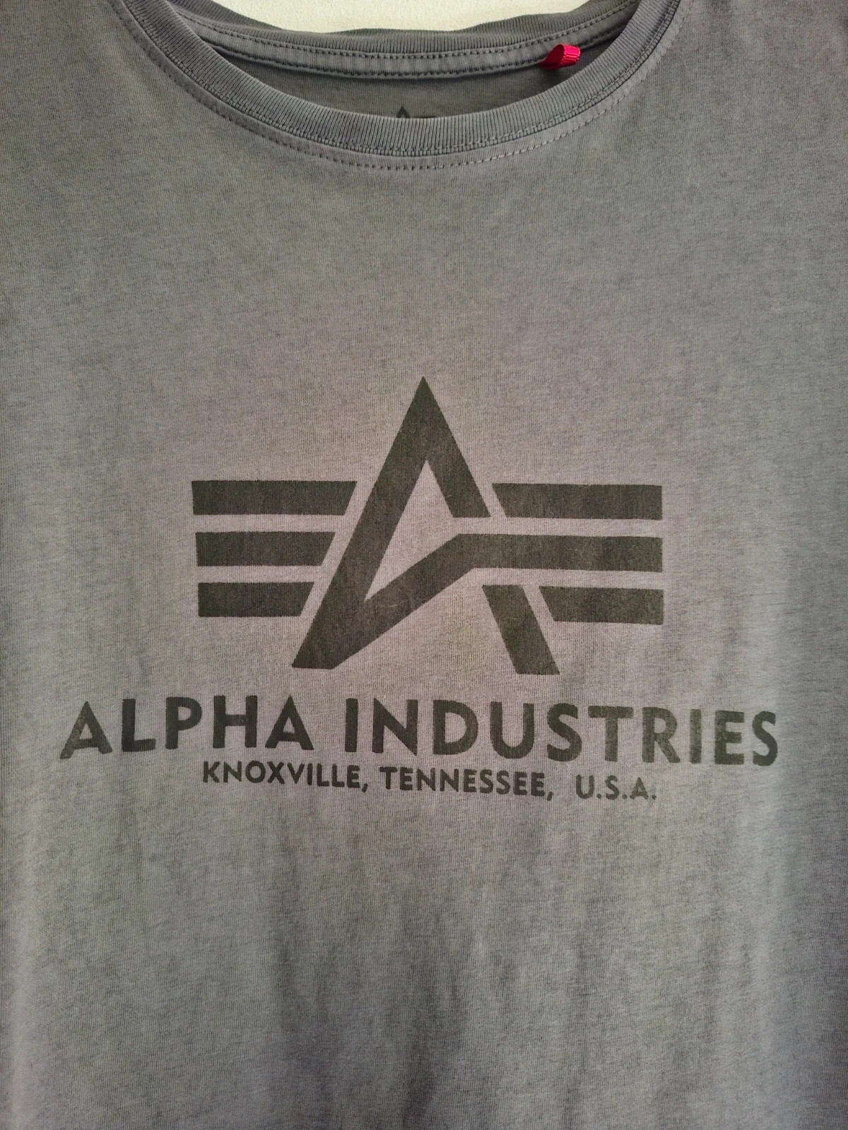 Camiseta Alpha Industries Gris Talla M – Alpha Industries – taille M 2
