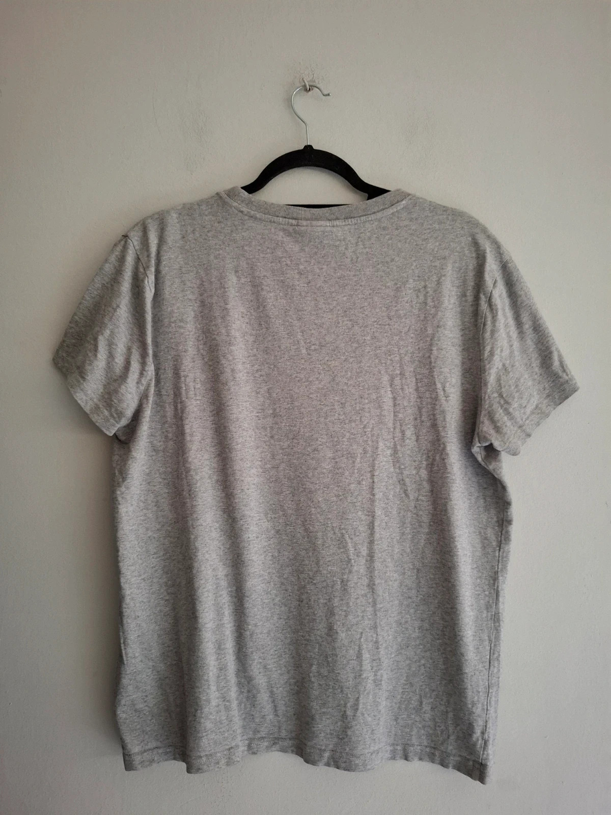 Camiseta Gris Tommy Jeans Logo Vintage - Talla M 🇺🇸 – Tommy Jeans – taille M 4