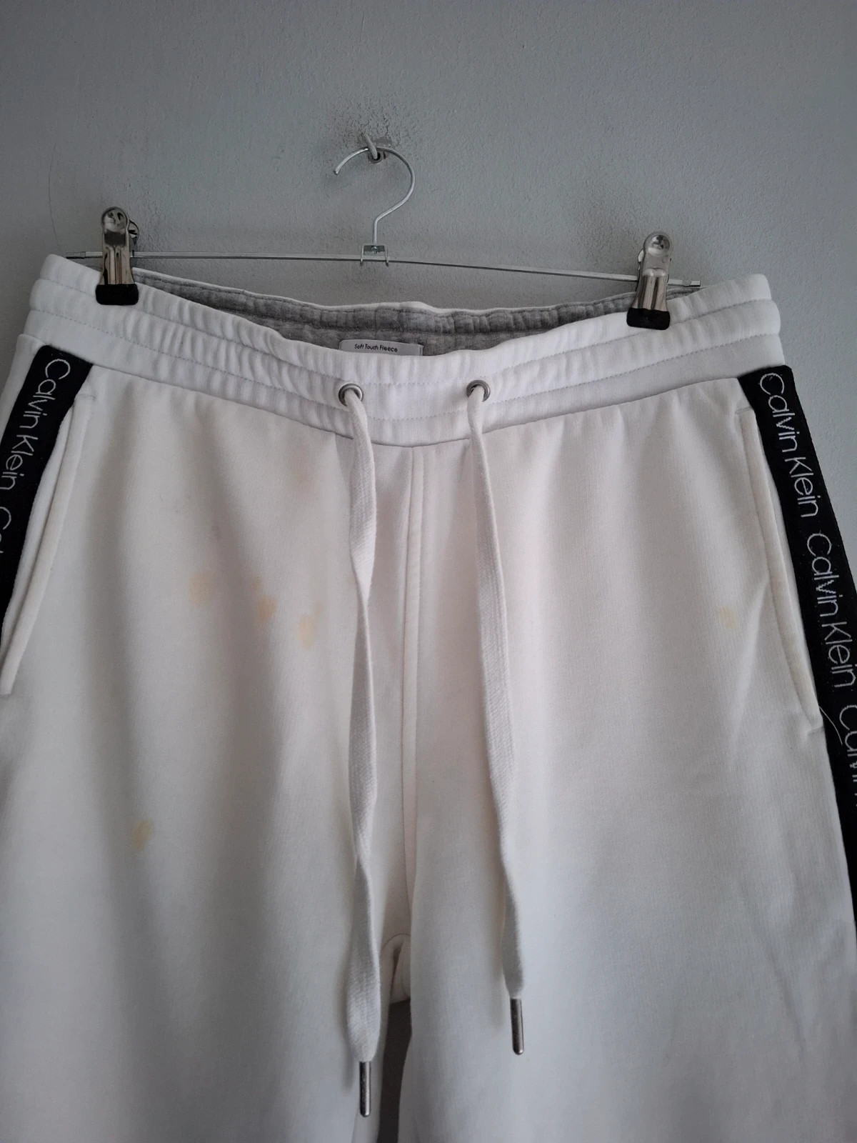 Chándal Calvin Klein Soft Touch Fleece Blanco – Talla M – Calvin Klein – taille M 2