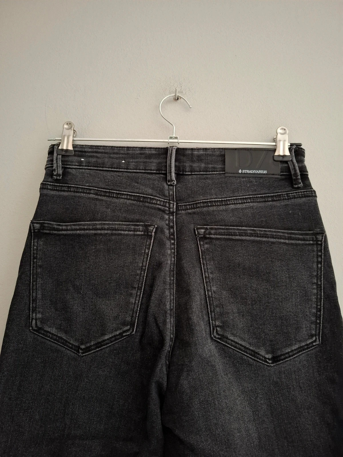 Vaqueros Stradivarius Negros D78 Flare / Campana - Talla 38 – Stradivarius – taille M / 38 / 10 5