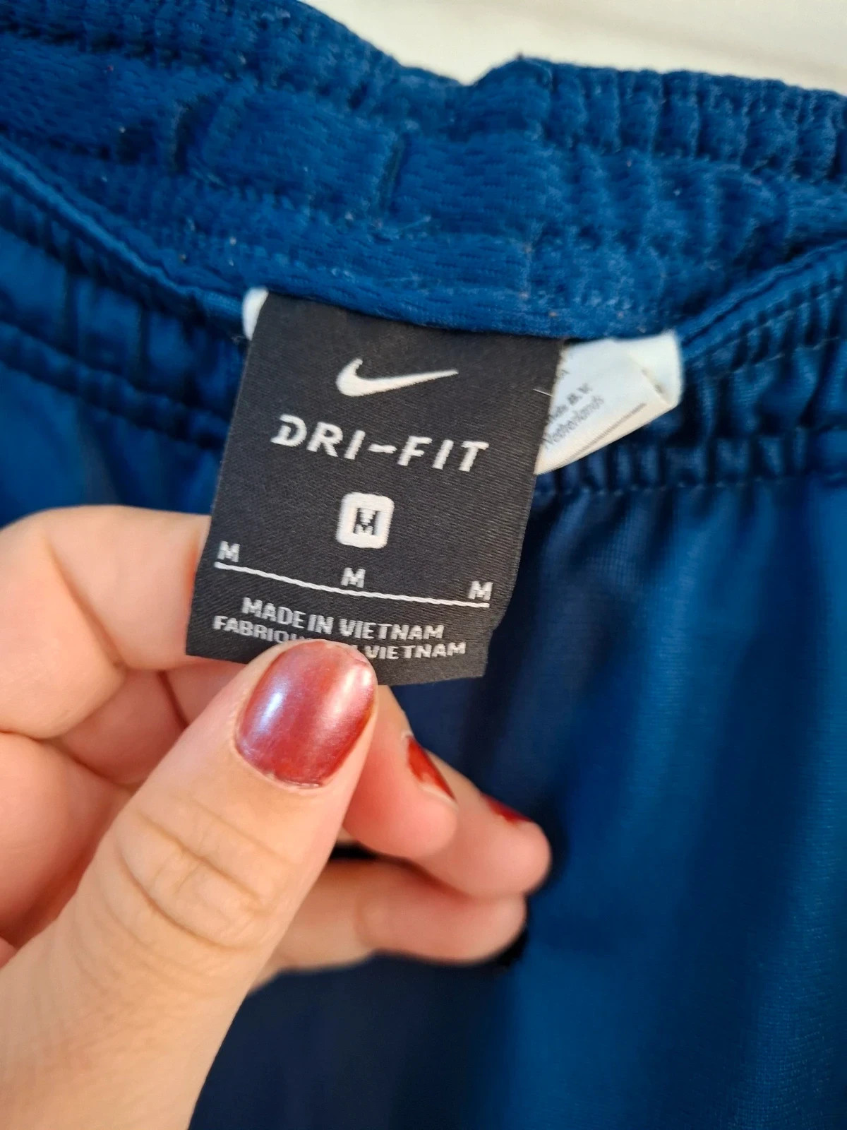 Pantalón de Chándal Nike Dri-Fit Azul - Talla M – Nike – taille M 4