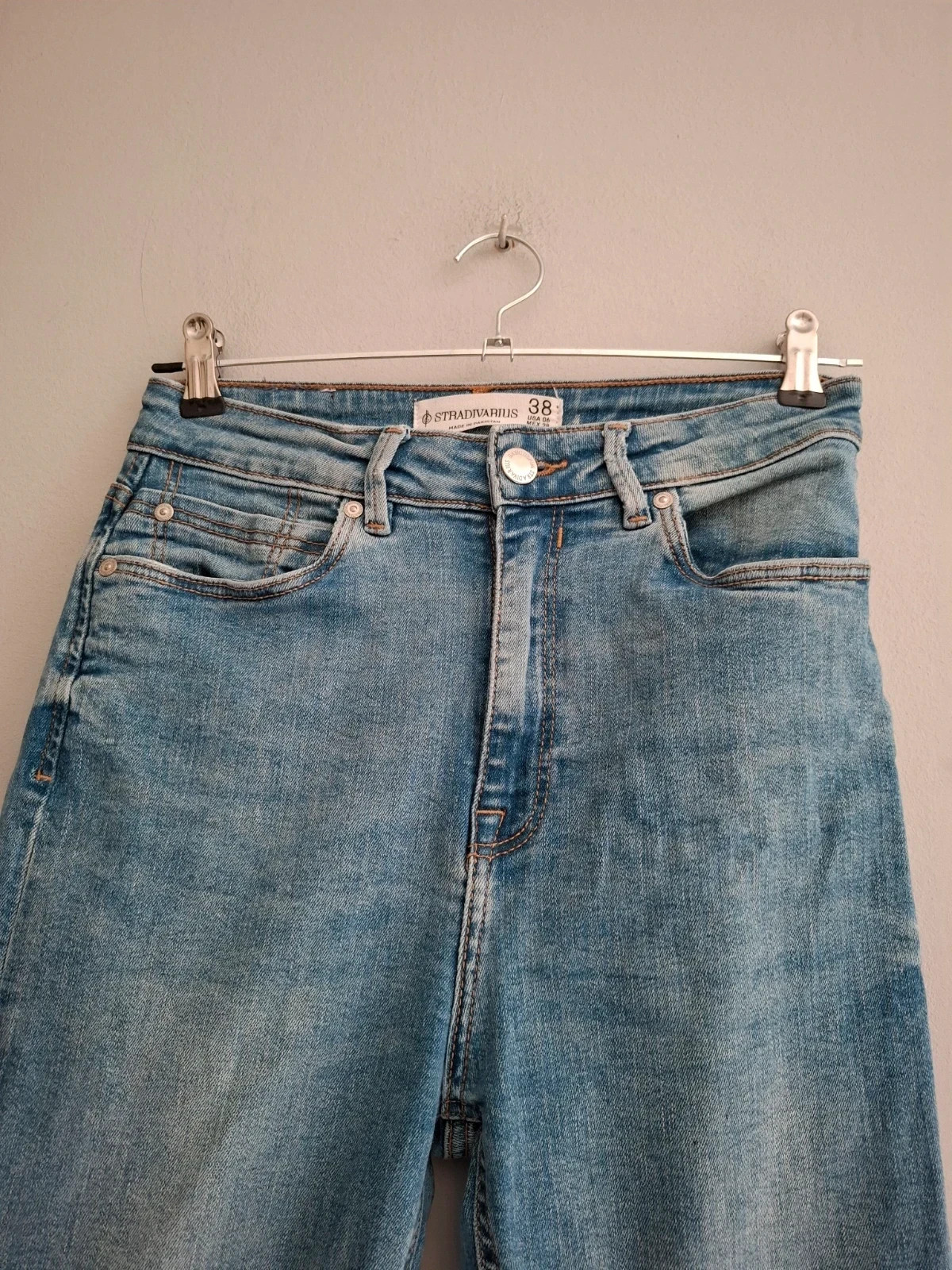Vaqueros Stradivarius Flare Azul Claro - Talla 38 – Stradivarius – taille M / 38 / 10 2