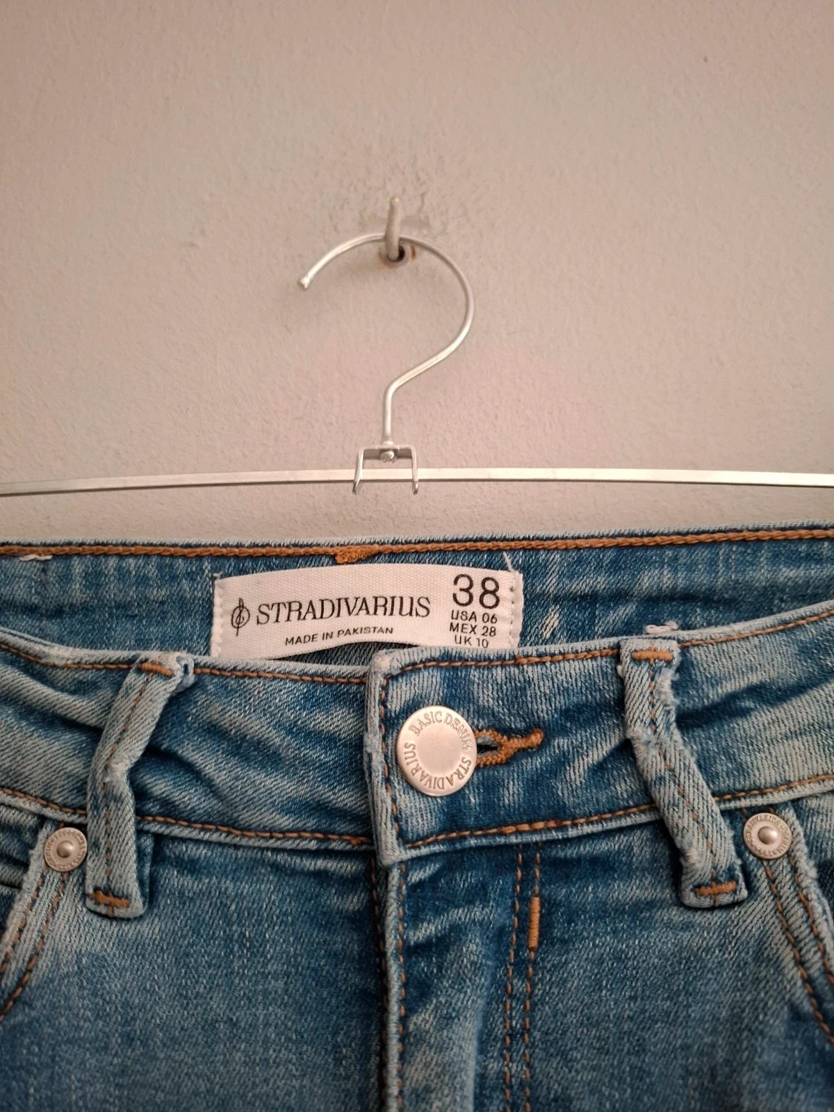 Vaqueros Stradivarius Flare Azul Claro - Talla 38 – Stradivarius – taille M / 38 / 10 3