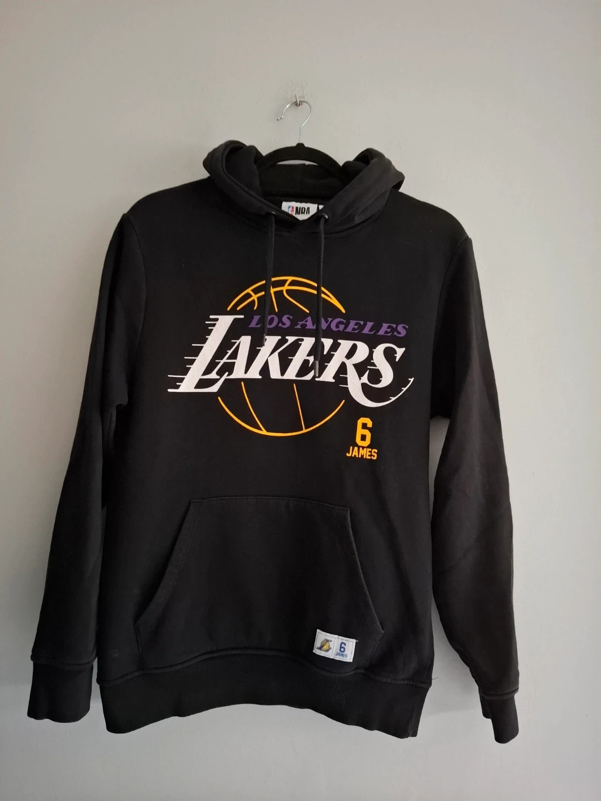Sudadera Capucha NBA Los Angeles Lakers LeBron James 6 Talla M