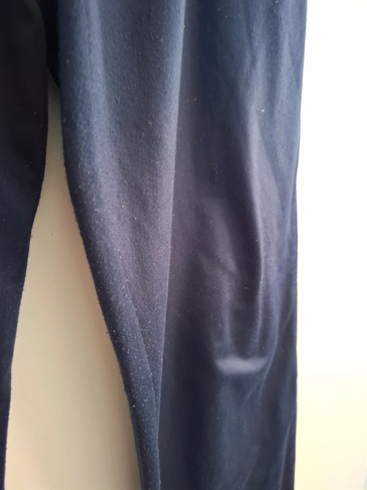 Pantalón de chándal Kappa azul marino con logo y franja blanca lateral – Kappa – taille M 2