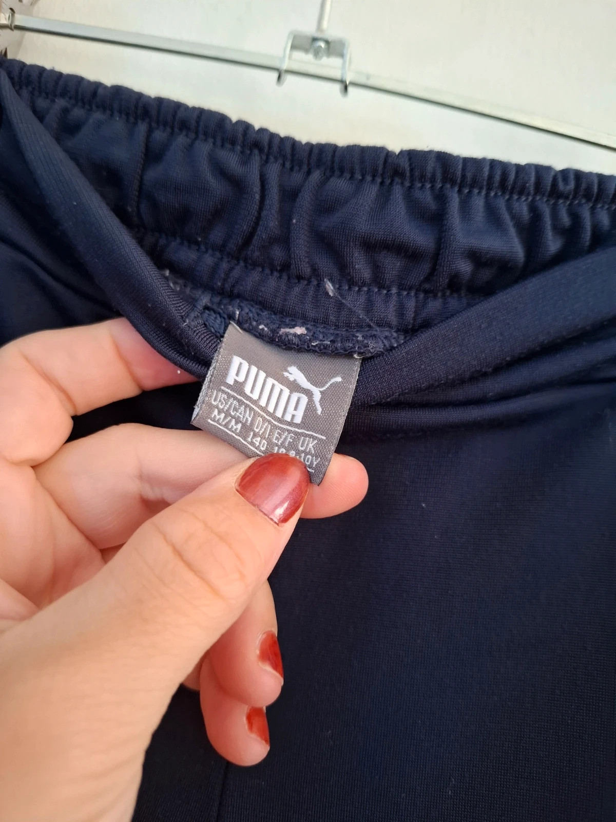 Pantalón de chándal PUMA azul marino (Talla 140) – Puma – taille 10 ans / 140 cm 4