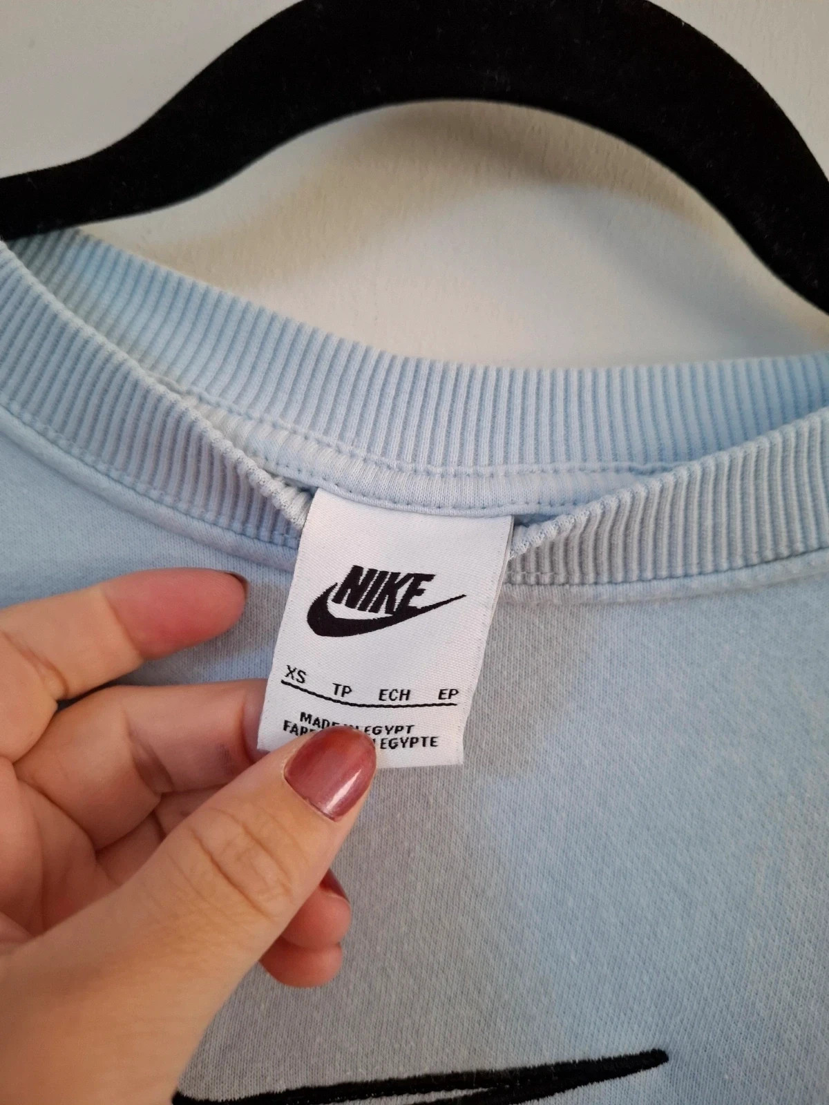 Sudadera Nike Vintage Azul Celeste 🩵 Talla XS – Nike – taille XS / 34 / 6 4