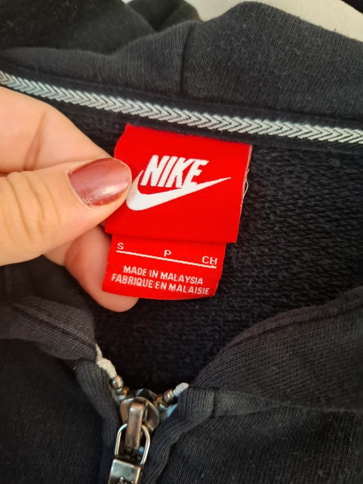Sudadera con capucha Nike negra S – Nike – taille S 3