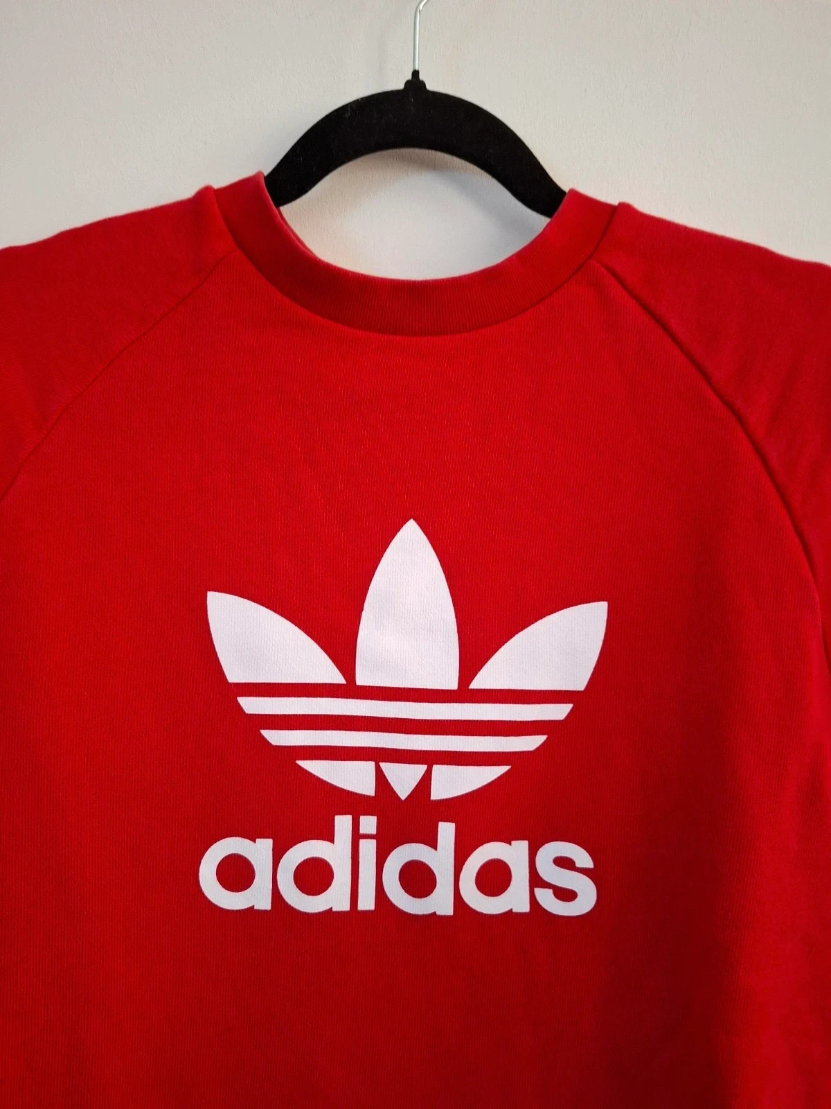 Sudadera Roja Adidas Originals 🍓 Talla S – adidas – taille S 2