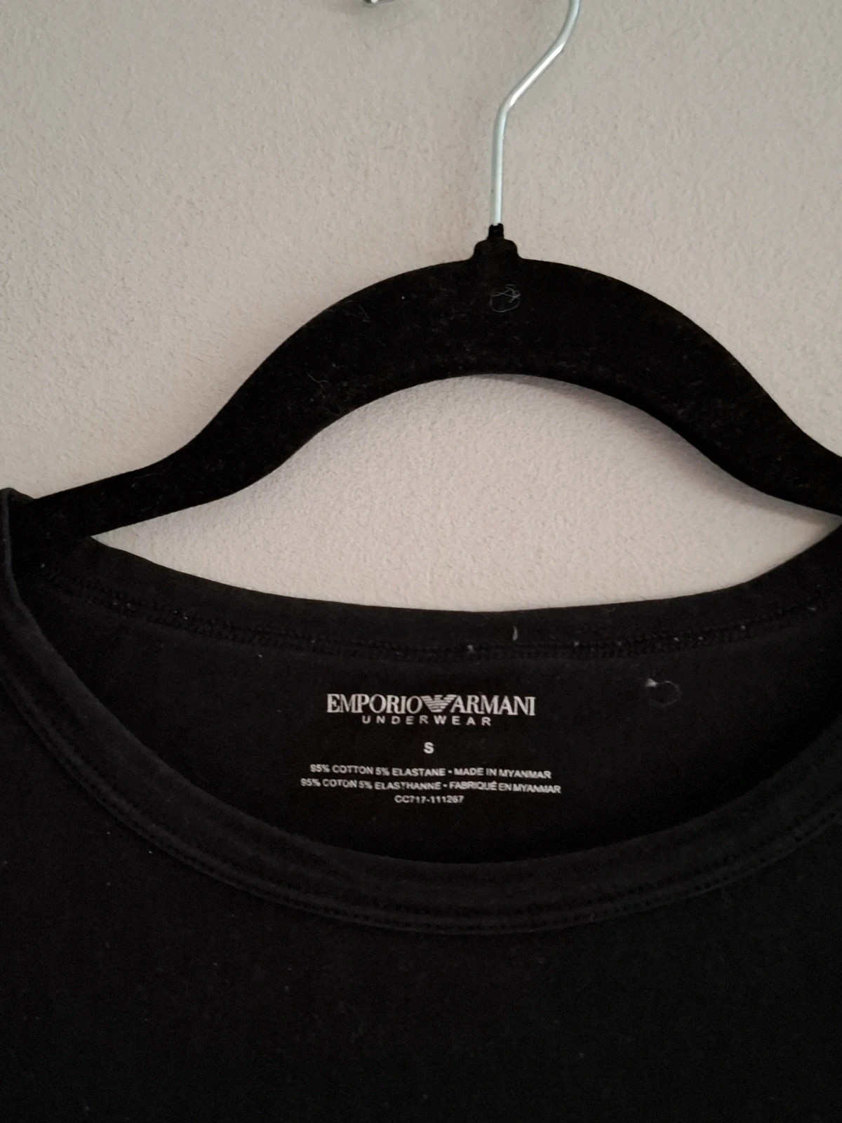 Camiseta Emporio Armani Negra, Talla S – Emporio Armani – taille S 2
