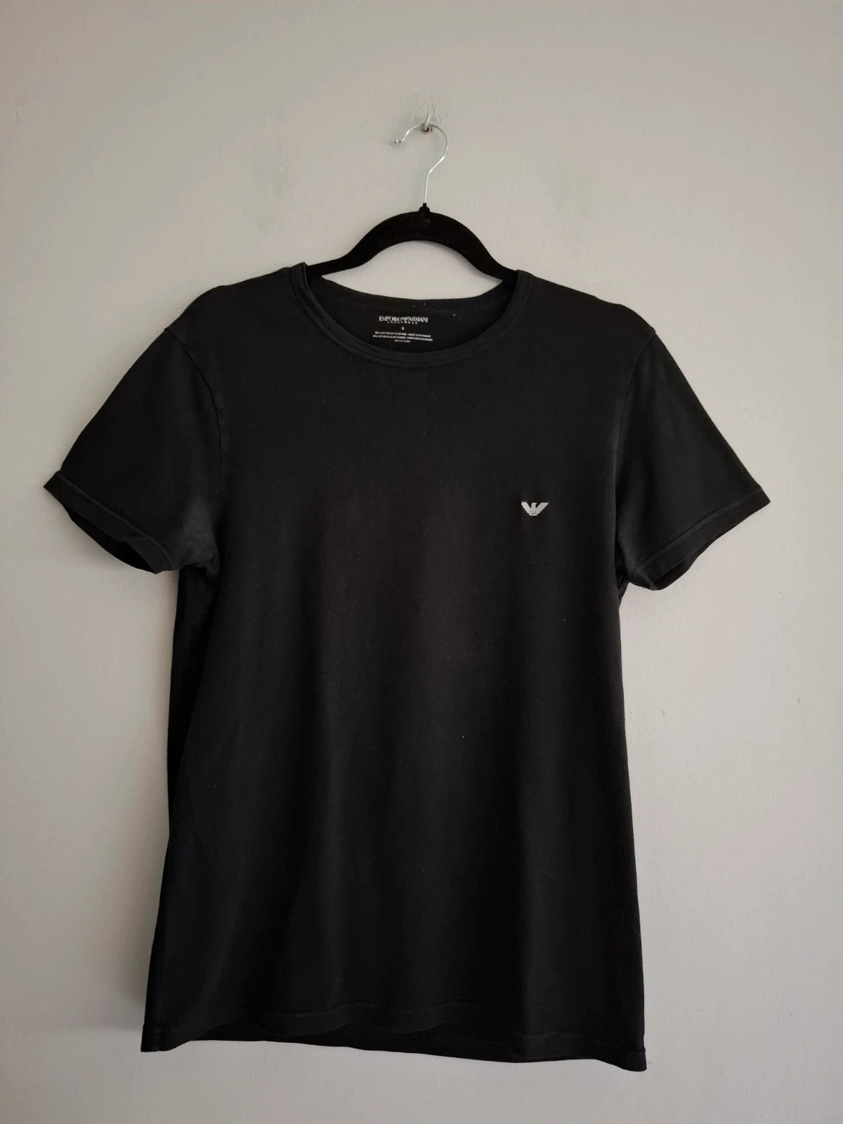 Camiseta Emporio Armani Negra, Talla S