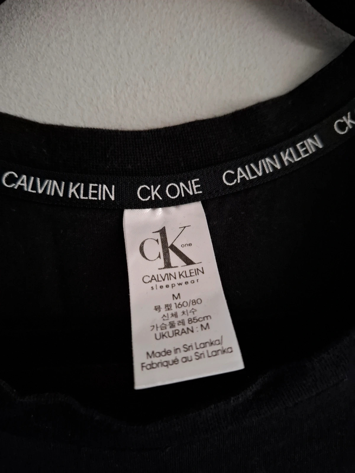 Vestido Camisero Calvin Klein CK One 🖤 Talla M Negro – Calvin Klein – taille M / 38 / 10 2