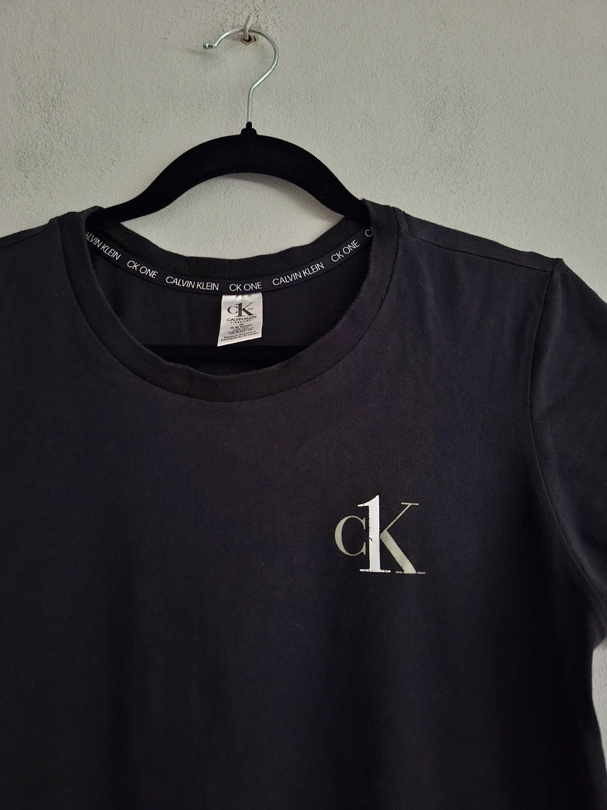 Vestido Camisero Calvin Klein CK One 🖤 Talla M Negro – Calvin Klein – taille M / 38 / 10 3