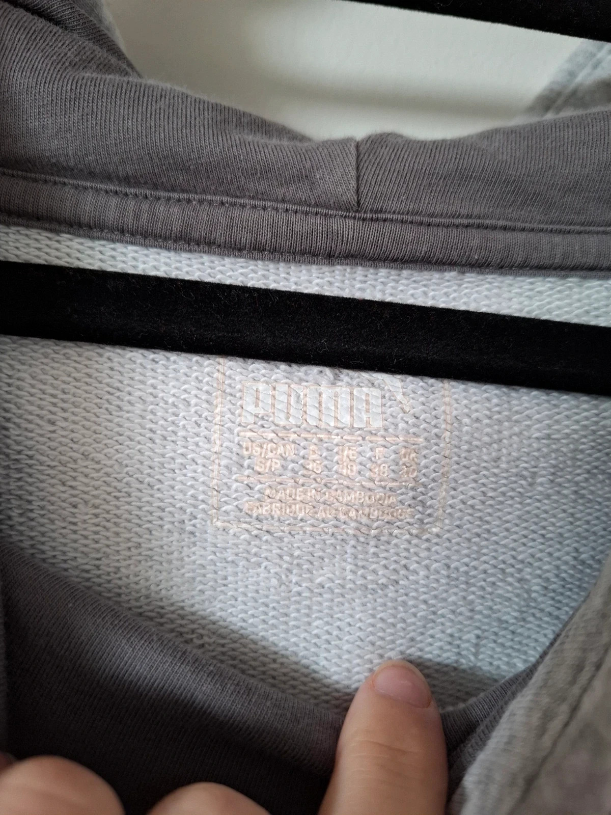 Sudadera Gris Puma - Talla S – Puma – taille S 3