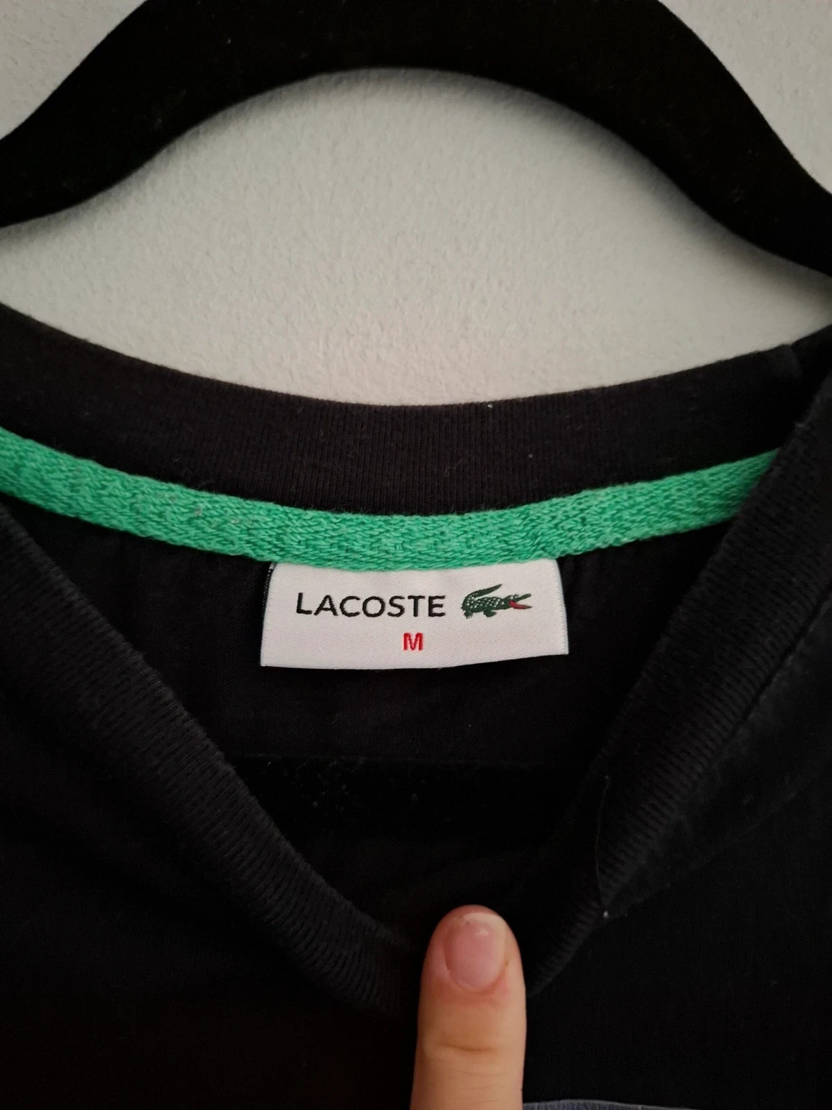 Camiseta Lacoste Negra - Talla M – Lacoste – taille M 3