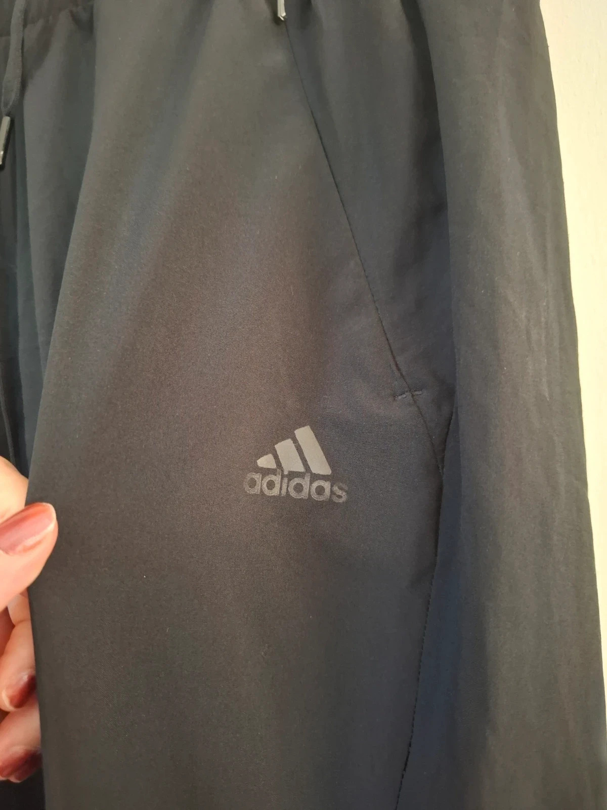 Pantalón de Chándal Adidas Climalite Negro – 3 Rayas / Talla M – adidas – taille M 3