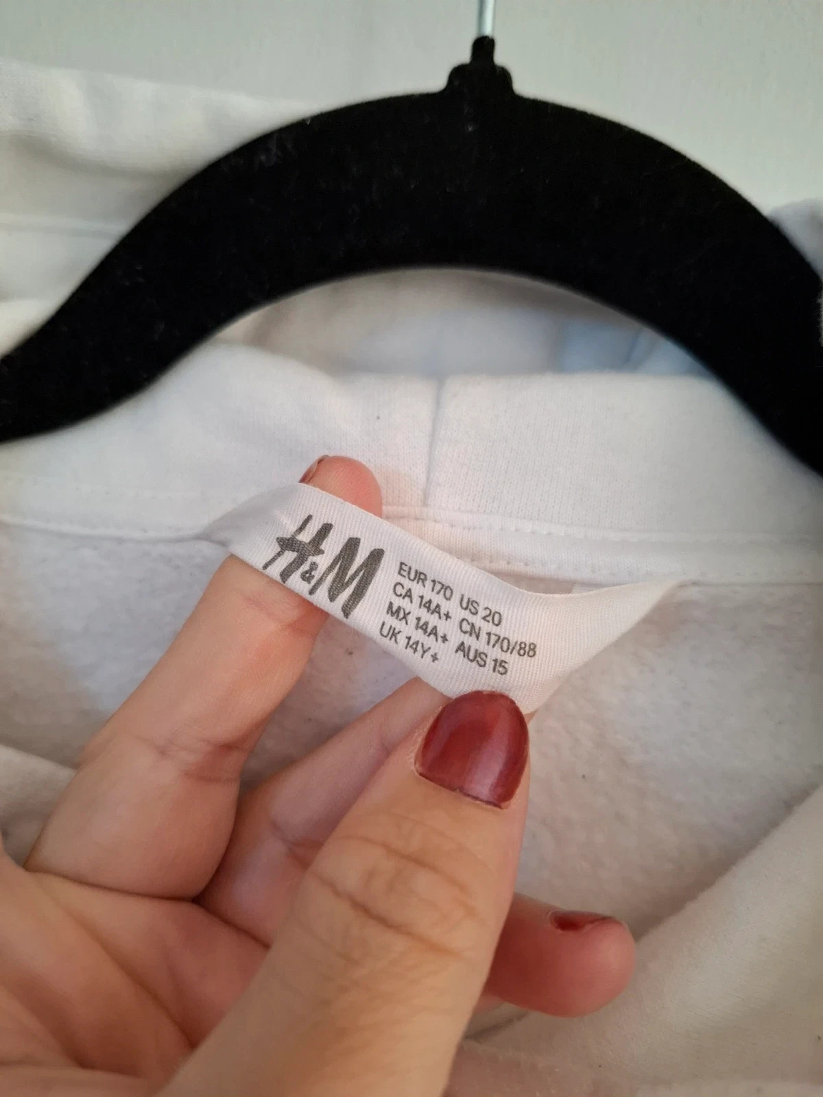 Sudadera NASA Blanca H&M (Talla 14A) – H&M – taille 14 ans / 164 cm 3