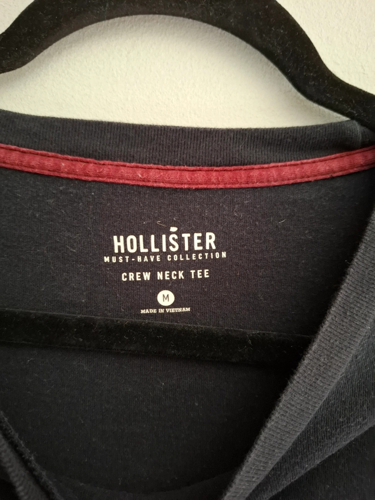 Camiseta Hollister Negra Talla M – Hollister – taille M 3