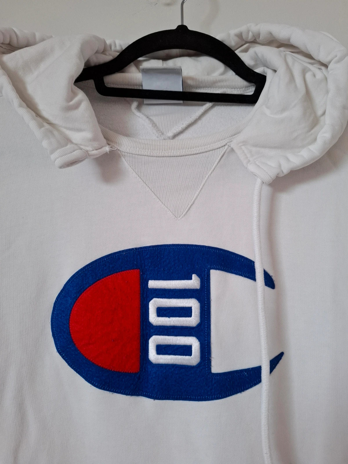 Sudadera con capucha Champion Centenary Edition Blanc – Champion – taille S 2