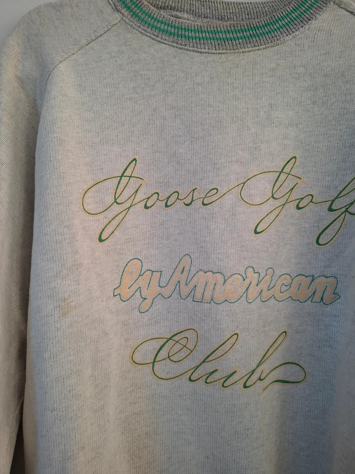 Sudadera Vintage "Goose Golf" - Talla S – american – taille S / 36 / 8 2
