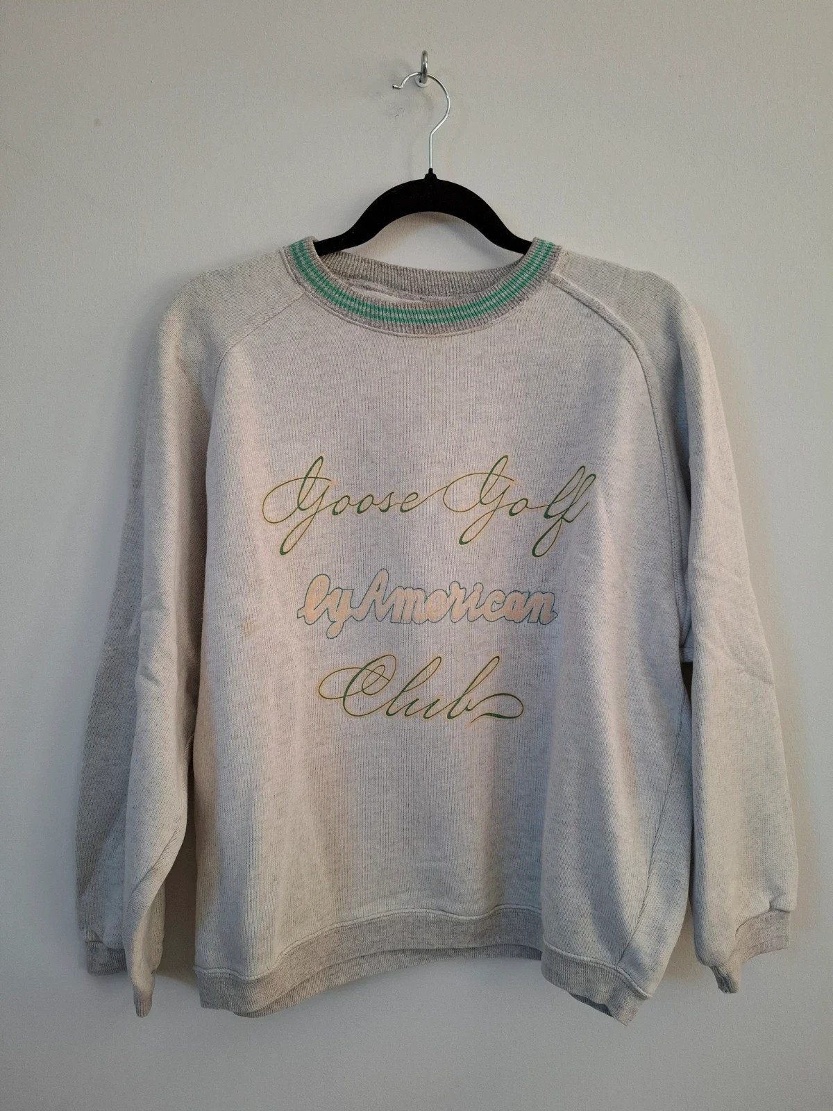 Sudadera Vintage "Goose Golf" - Talla S – american – taille S / 36 / 8