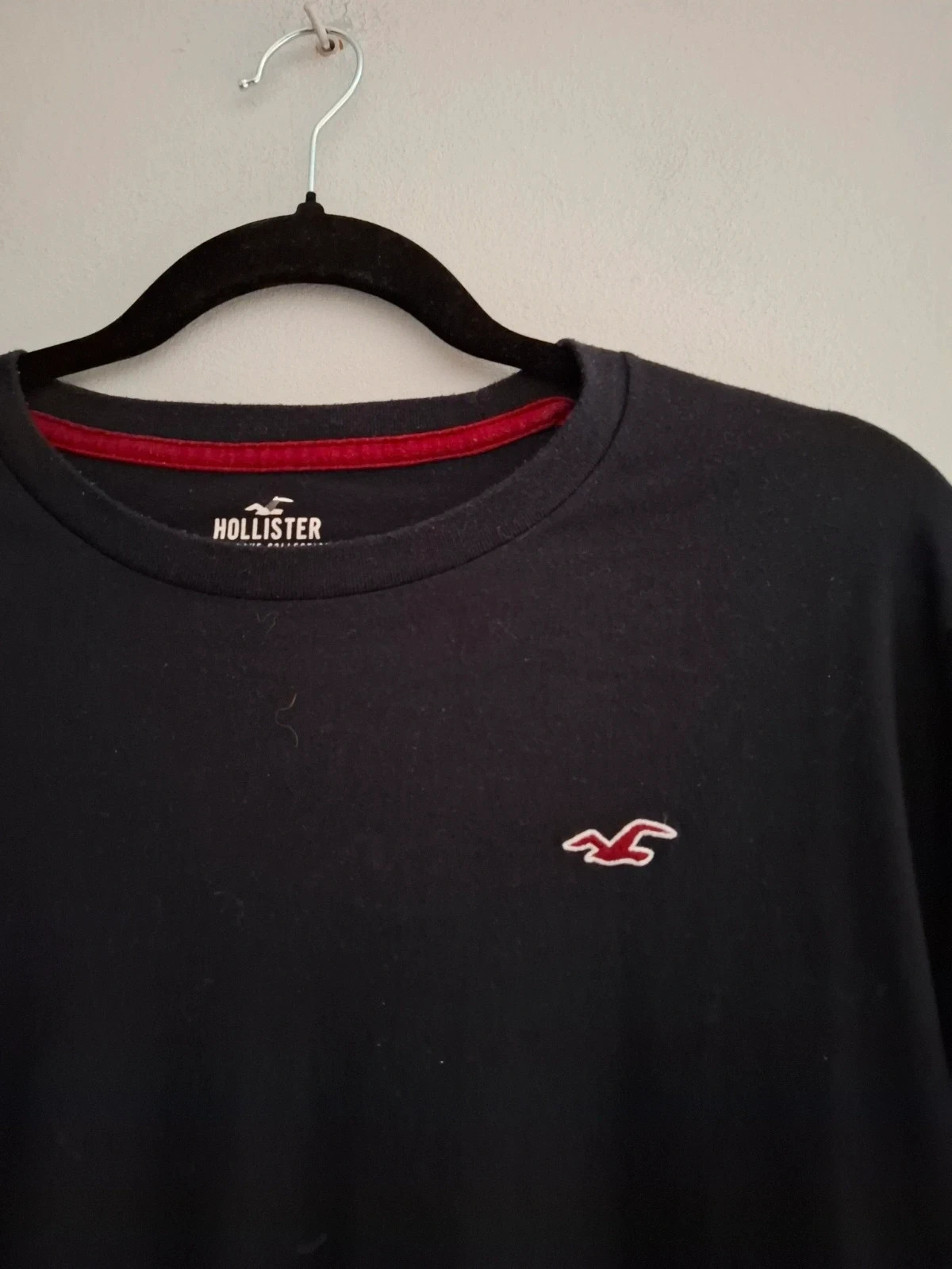 Camiseta Manga Larga Hollister Negra - Talla M – Hollister – taille M 2