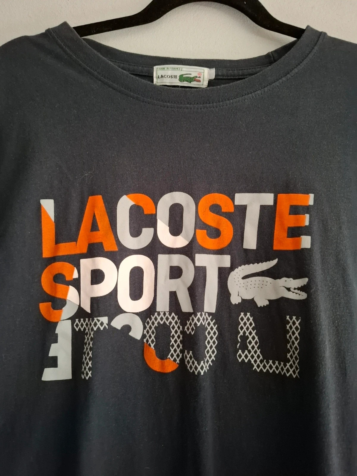 Camiseta Lacoste Sport Negra 🐊 (Talla S) – Lacoste – taille S 2