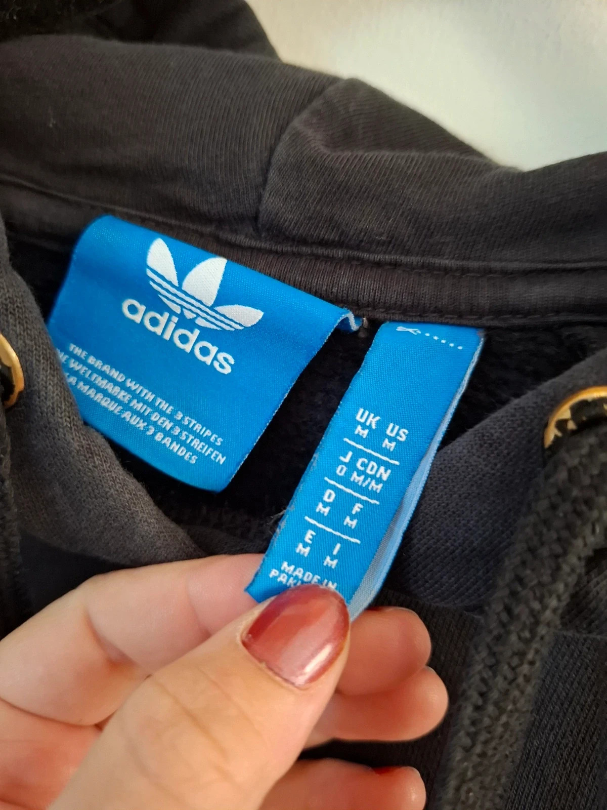 Sudadera Adidas Originals Negra (Talla M) – adidas – taille M 3