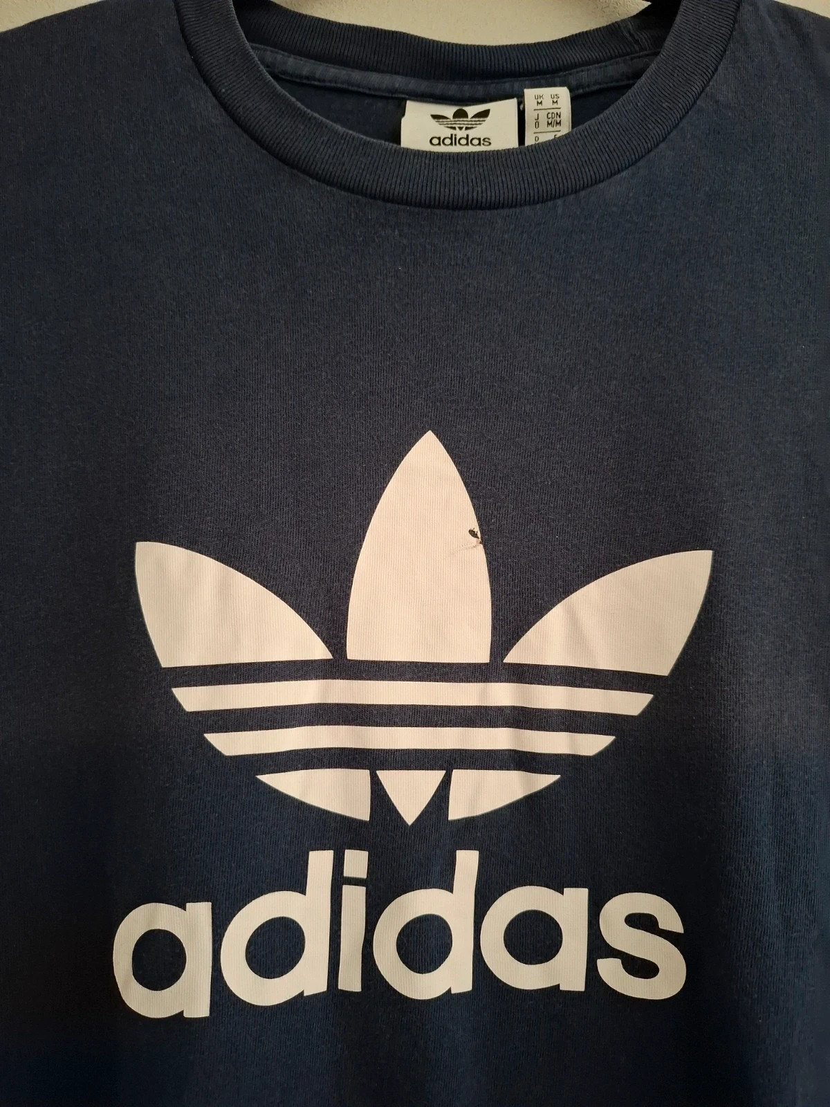 Camiseta Adidas Originals Trefoil Azul Marino - Talla M 🎯 – adidas – taille M 2