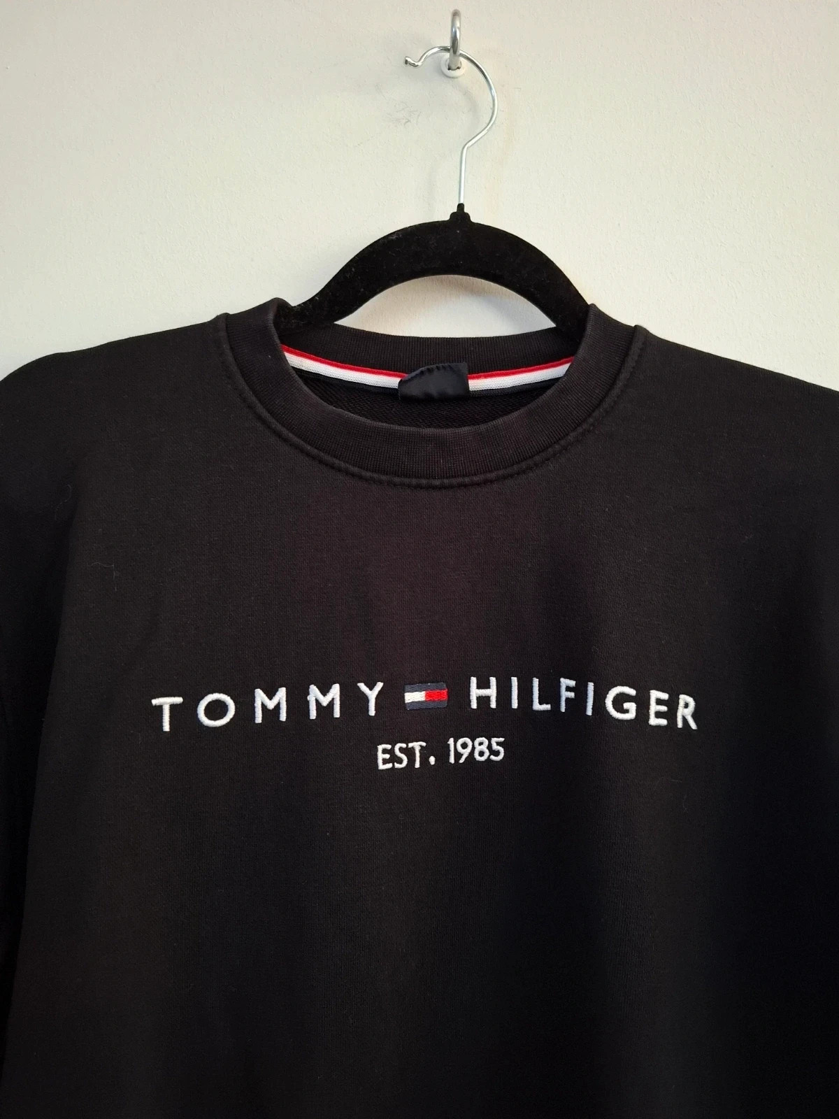 Sudadera Tommy Hilfiger Negra T.M – Tommy Hilfiger – taille M 2