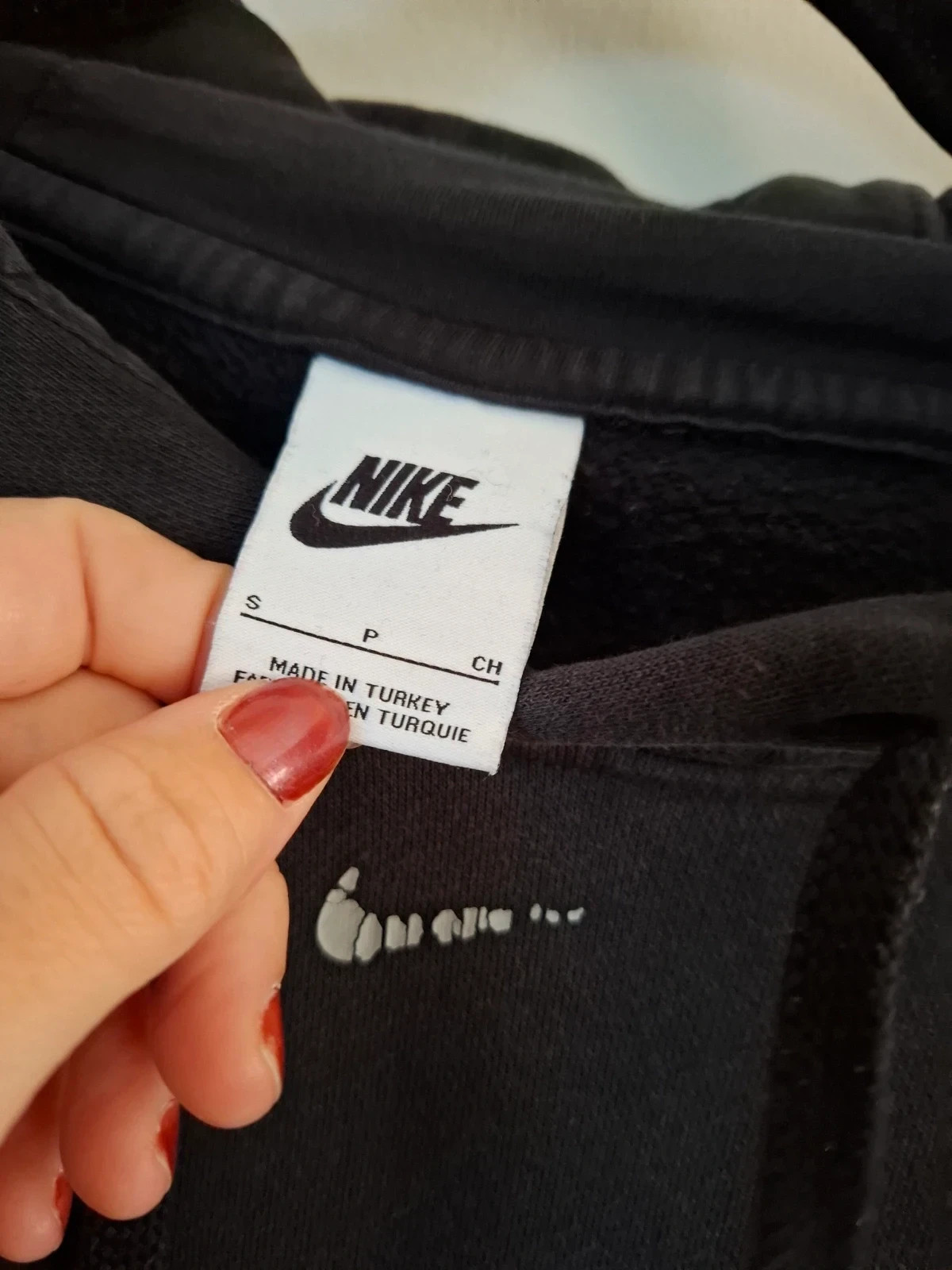 Sudadera con Capucha Nike Negra - Talla S – Nike – taille S 3