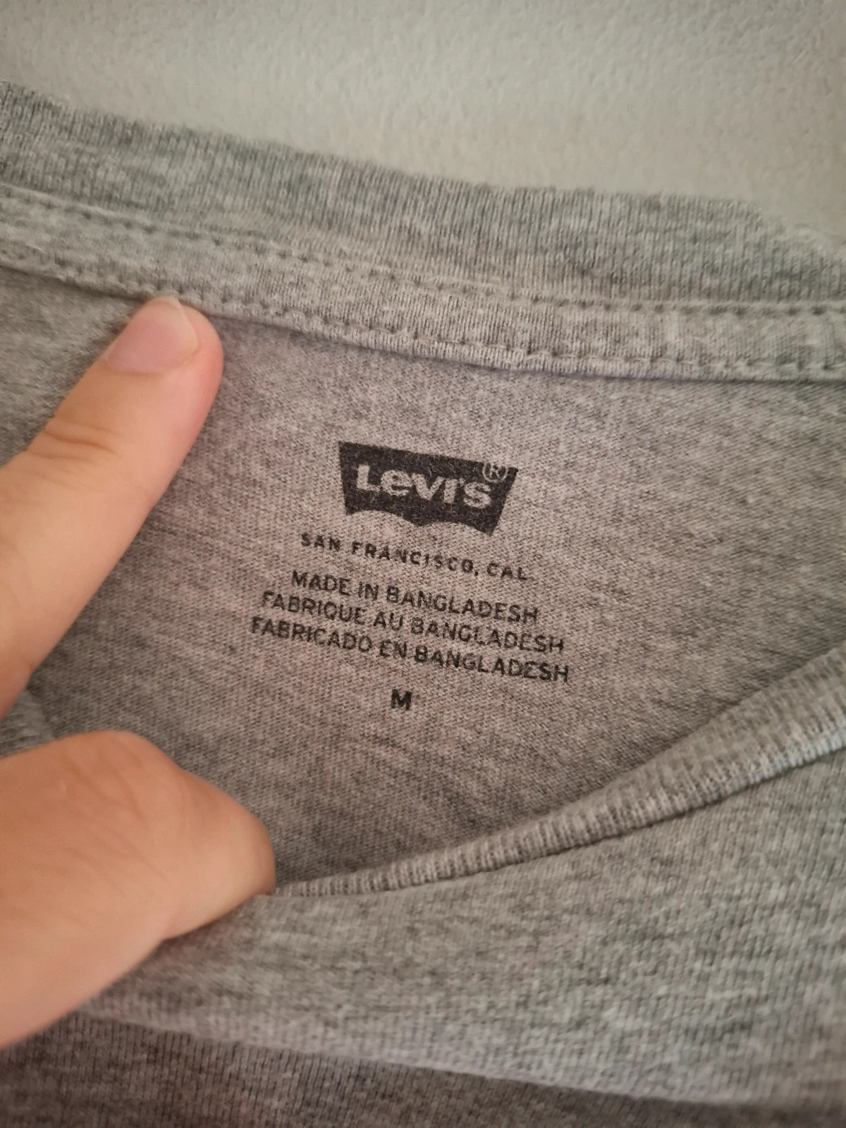 Camiseta Levi's Gris M – Levi's – taille M 3