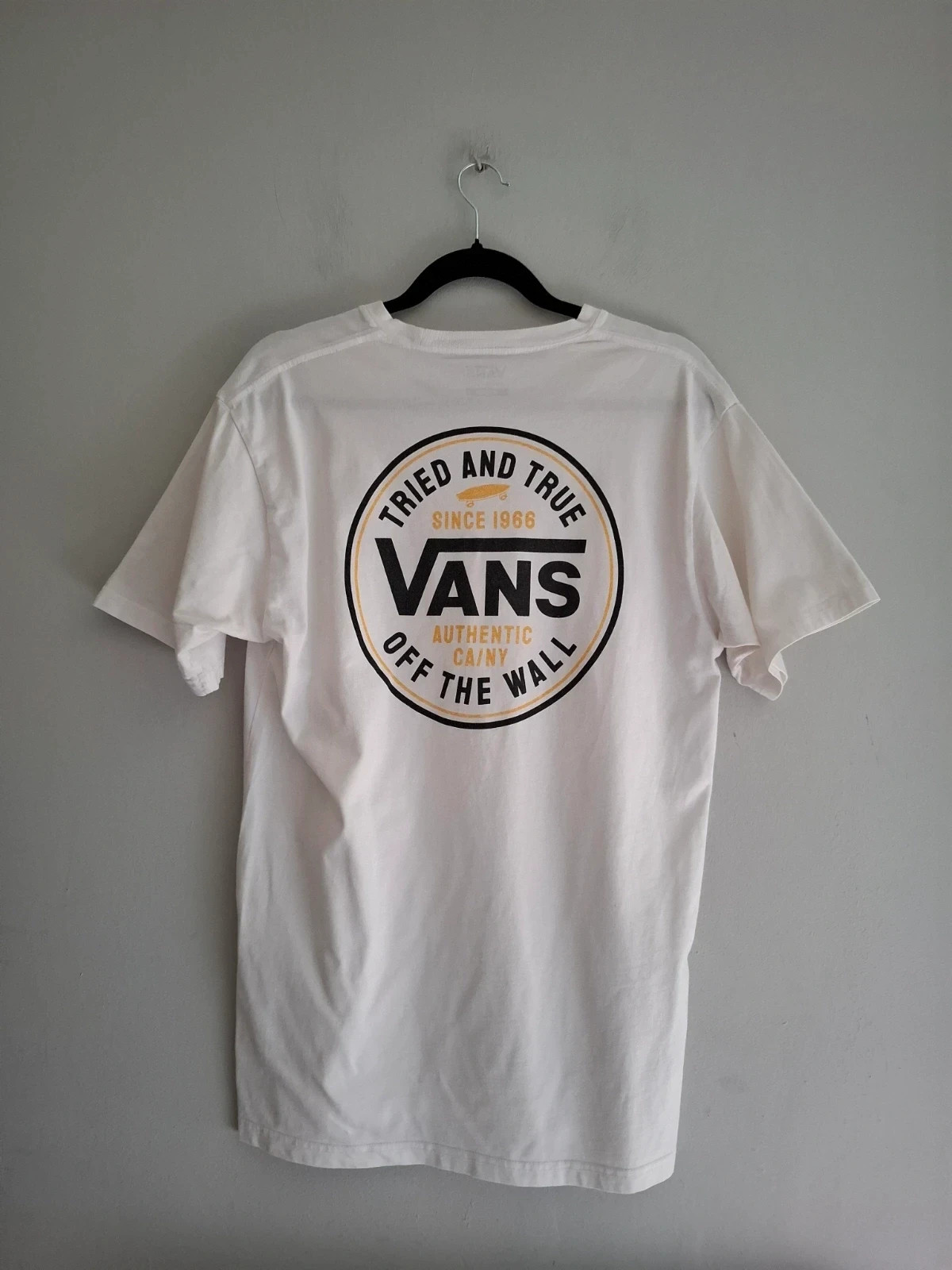 Camiseta Blanca VANS Off The Wall Talla M (Classic Fit) – Vans – taille M 4