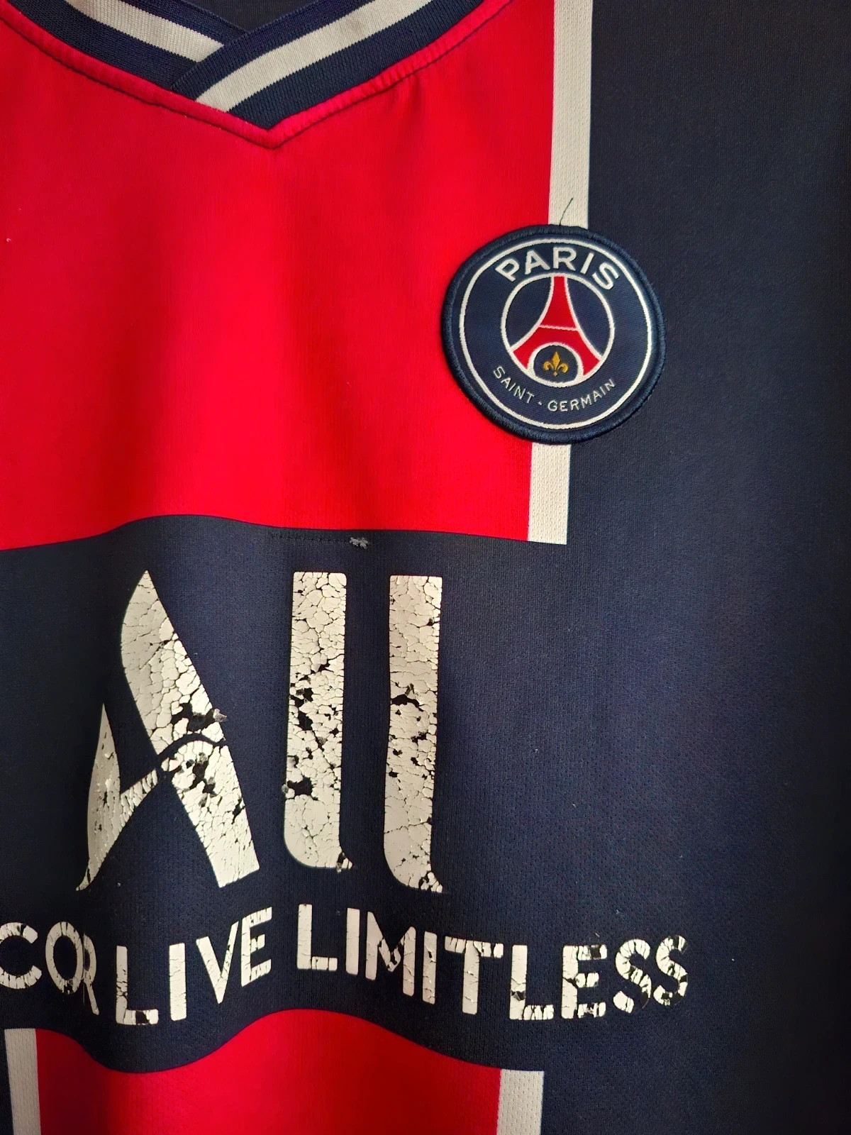 Camiseta PSG Mbappe #7 Talla S – Paris Saint-Germain – taille S / 36 / 8 2