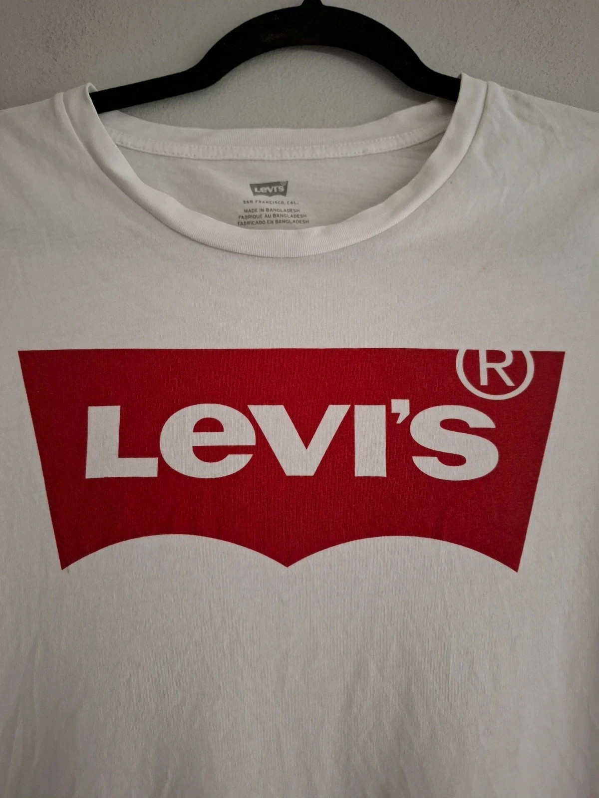 Camiseta Levi's Blanca Logo Rojo – Levi's – taille XS / 34 / 6 2