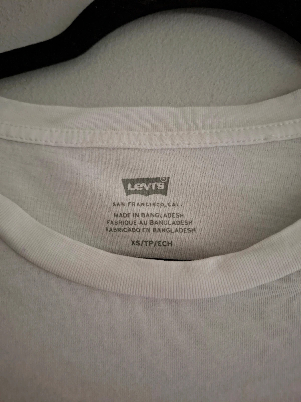 Camiseta Levi's Blanca Logo Rojo – Levi's – taille XS / 34 / 6 3