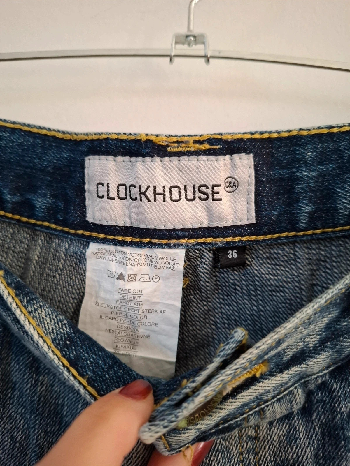 Shorts de mezclilla Clockhouse – Clockhouse – taille S / 36 / 8 3