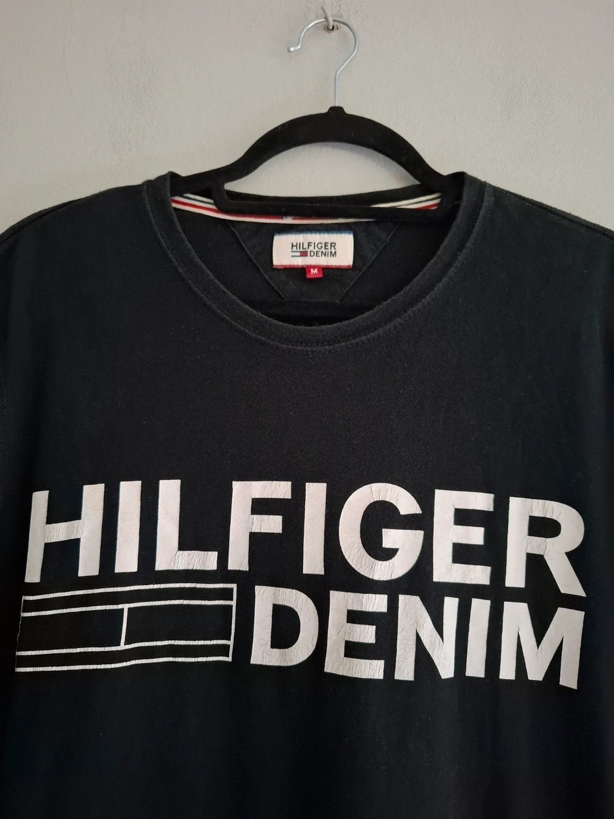 Camiseta negra Tommy Hilfiger Denim - Talla M – Tommy Hilfiger – taille M 2