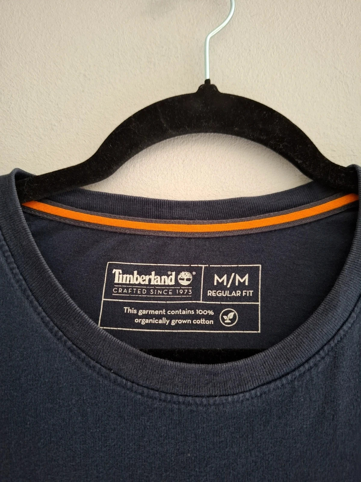 Camiseta Timberland Azul Marino con Logo Camuflaje - Talla M – Timberland – taille M 3