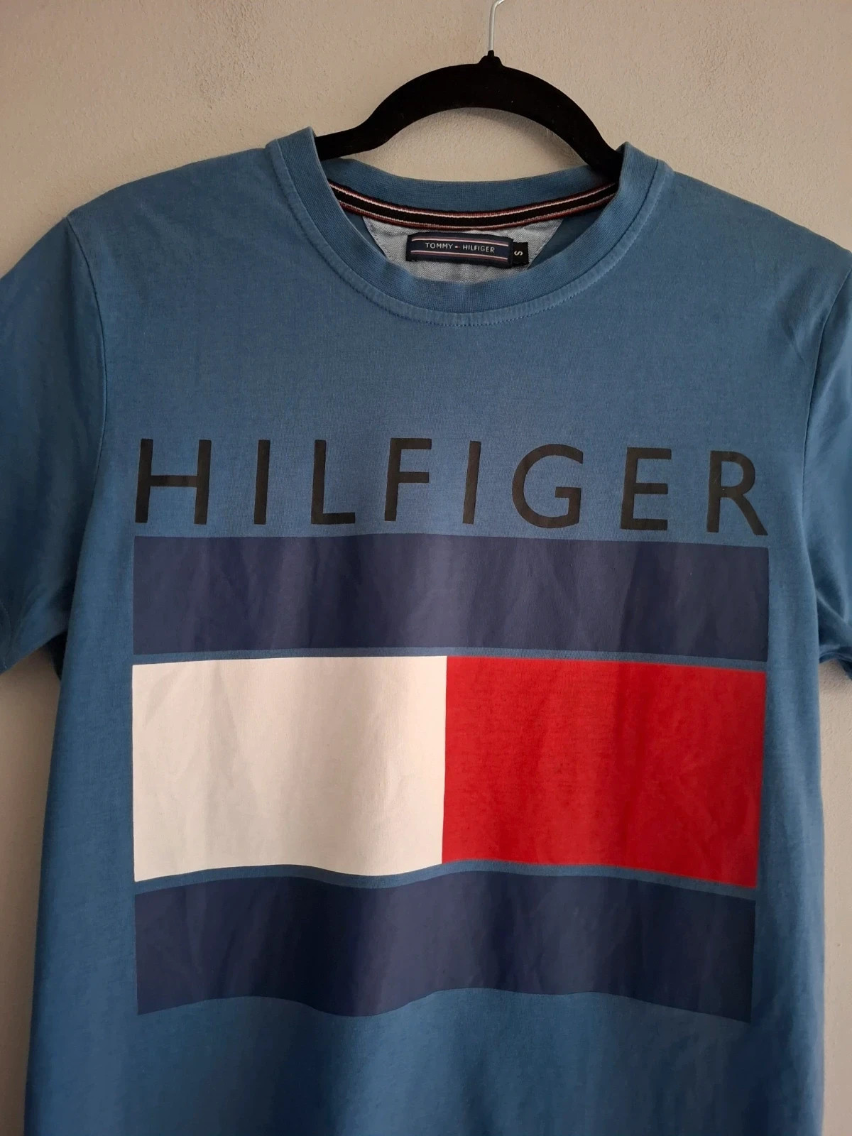 Camiseta azul Tommy Hilfiger - Talla S 👕 – Tommy Hilfiger – taille S 2