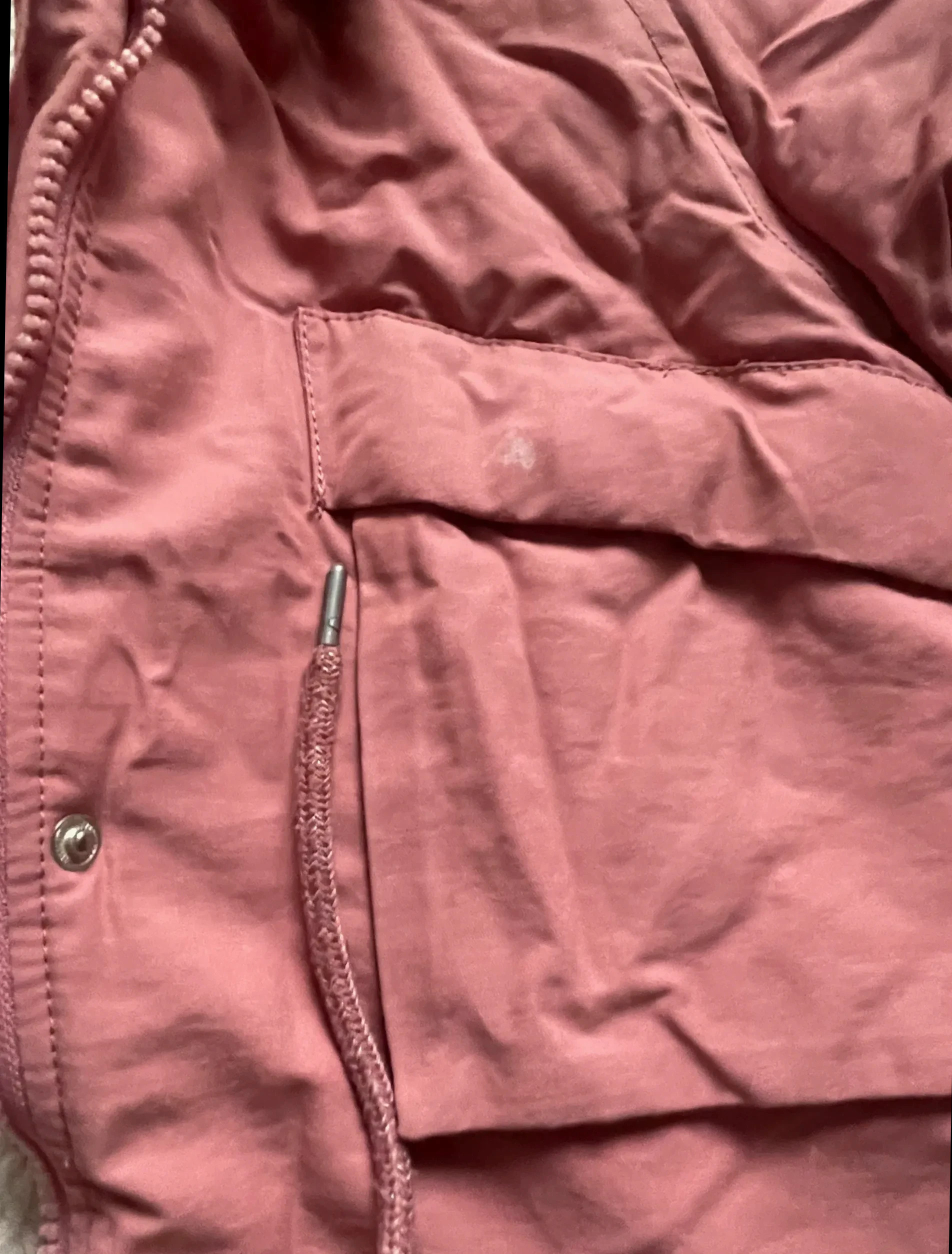 Parka avec Rose capuche pour Fille taille 12 ans intérieur fourré – Kiabi – taille 12 ans / 152 cm 5