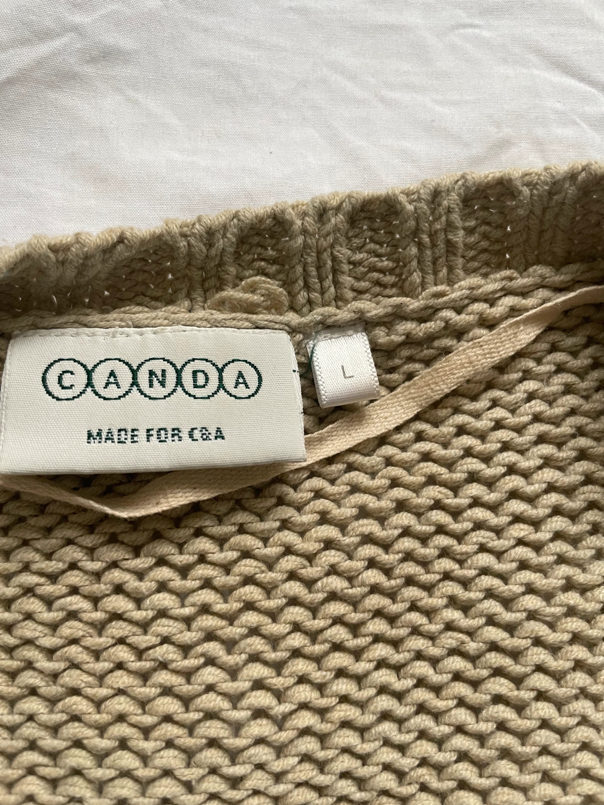 Cardigan pour femme, taille L coiffeur beige – C&A – taille L / 40 / 12 3