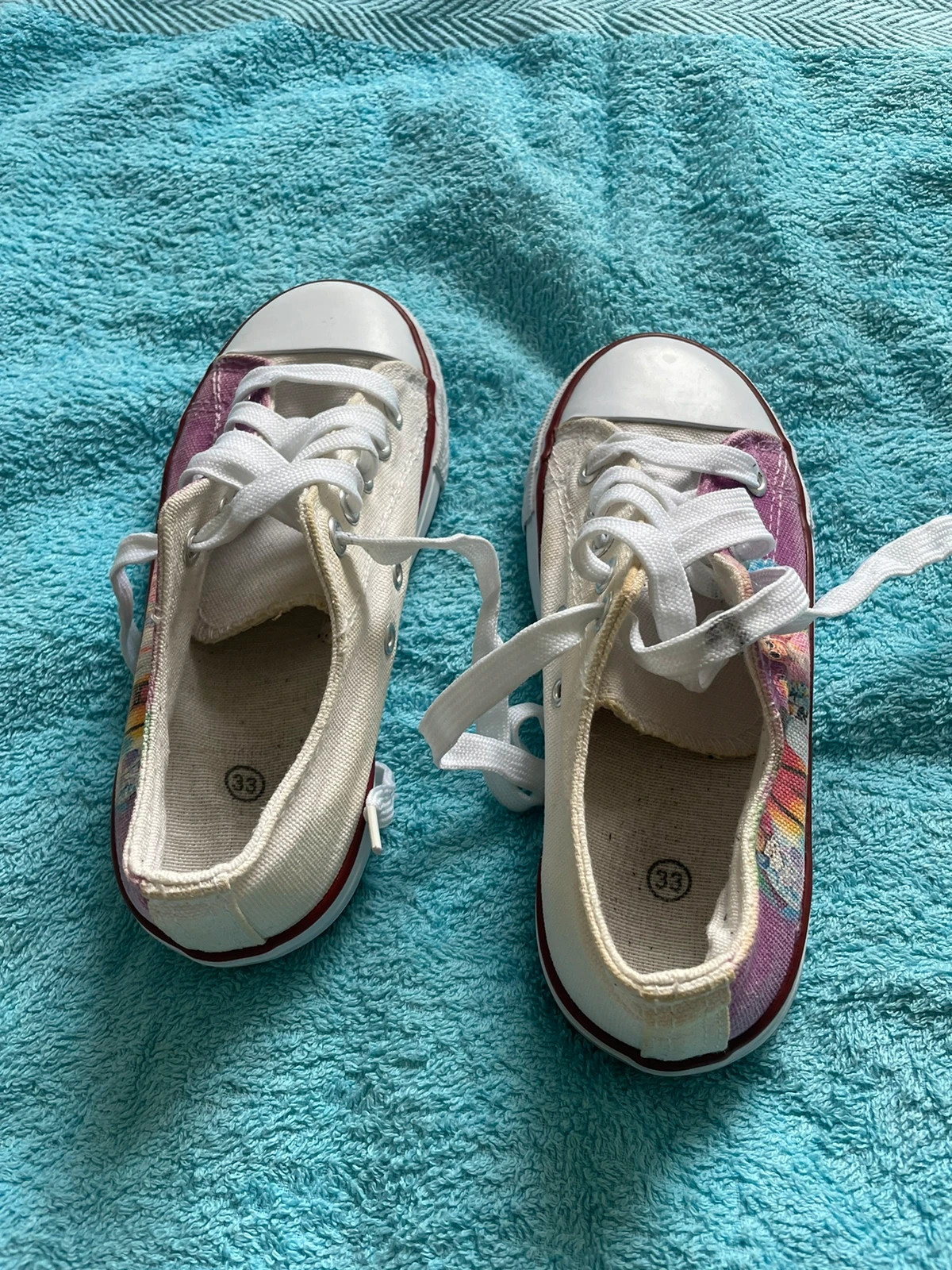 Chaussure fille à lacets, basket fille Barbie personnalisée, pointure 33 – taille 33 3