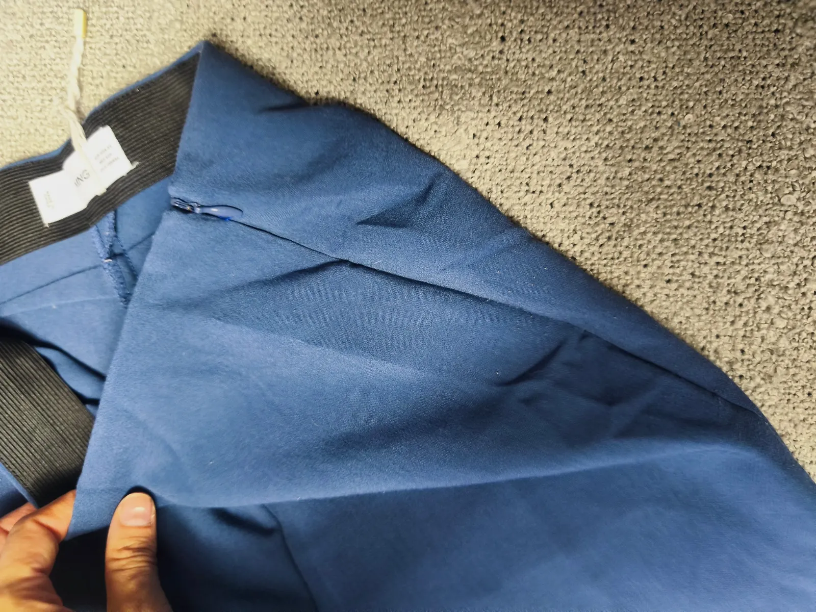 Pantalon droit bleu Mango taille XS – COS – taille XS 5