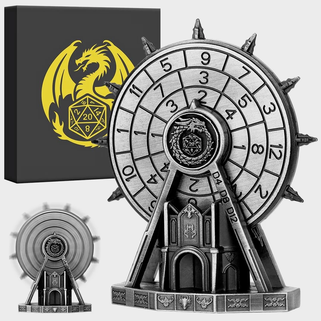 Set 7 Dados Metálicos Noria