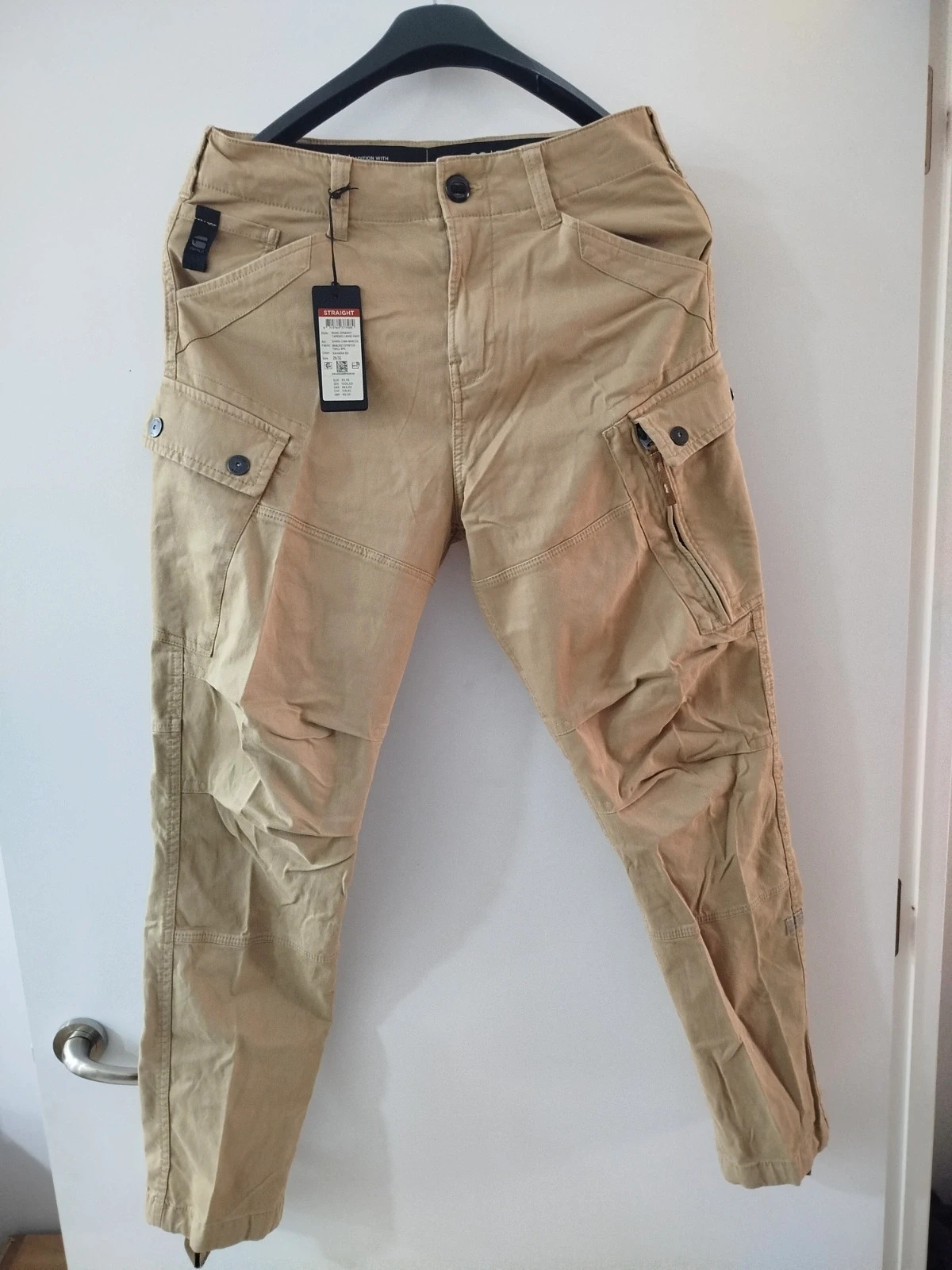 G-Star RAW Roxic Straight Tapered Cargo Pant Sahara Garment Dye - W29L32